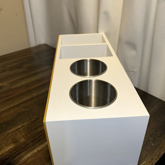 HAIR TOOL ORGANIZER Dryer Storage Blow Dryer Holder Bathroom CRATEHILL (Black) - Picture 7 of 13